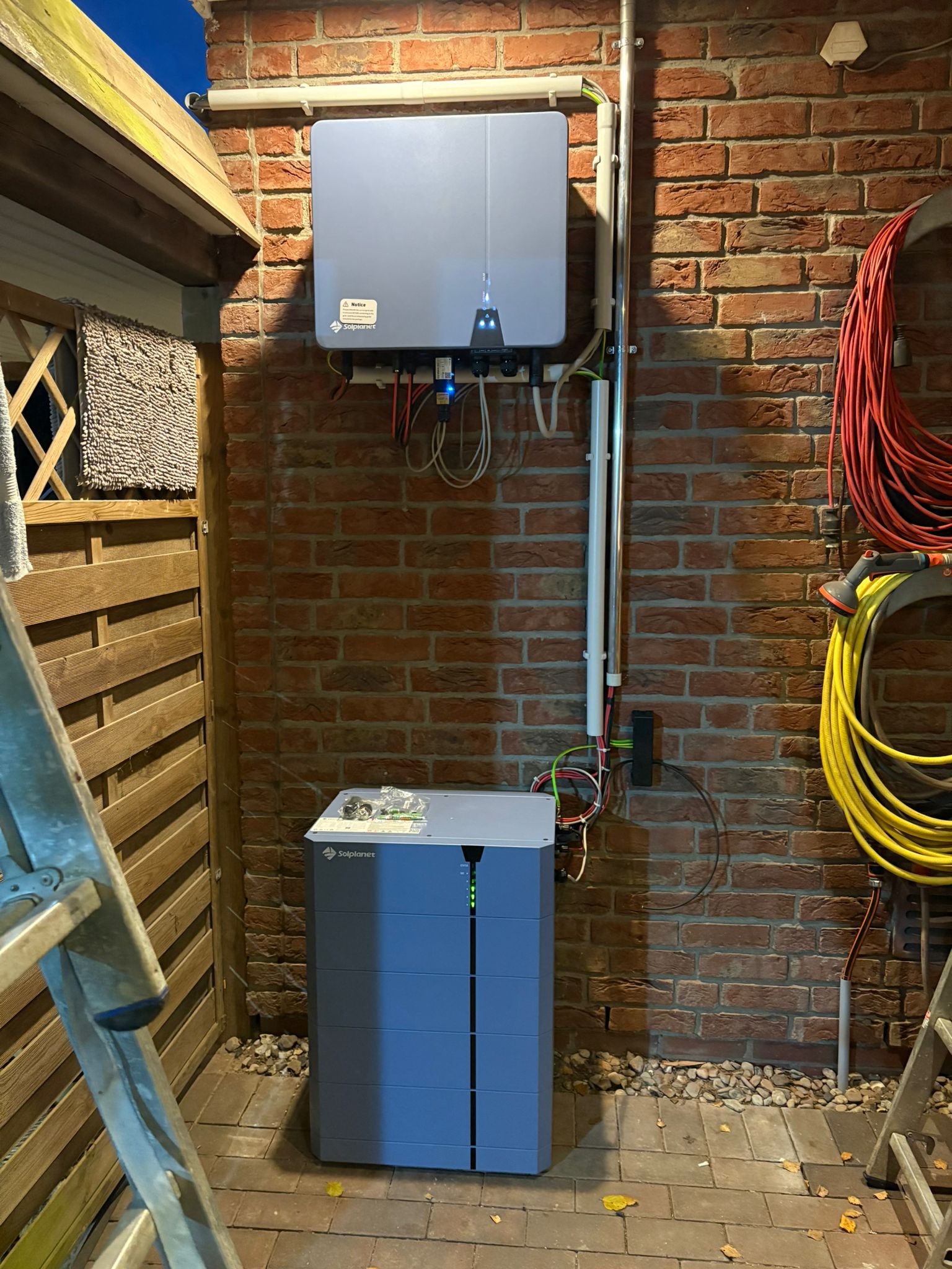 PV Anlage Installation